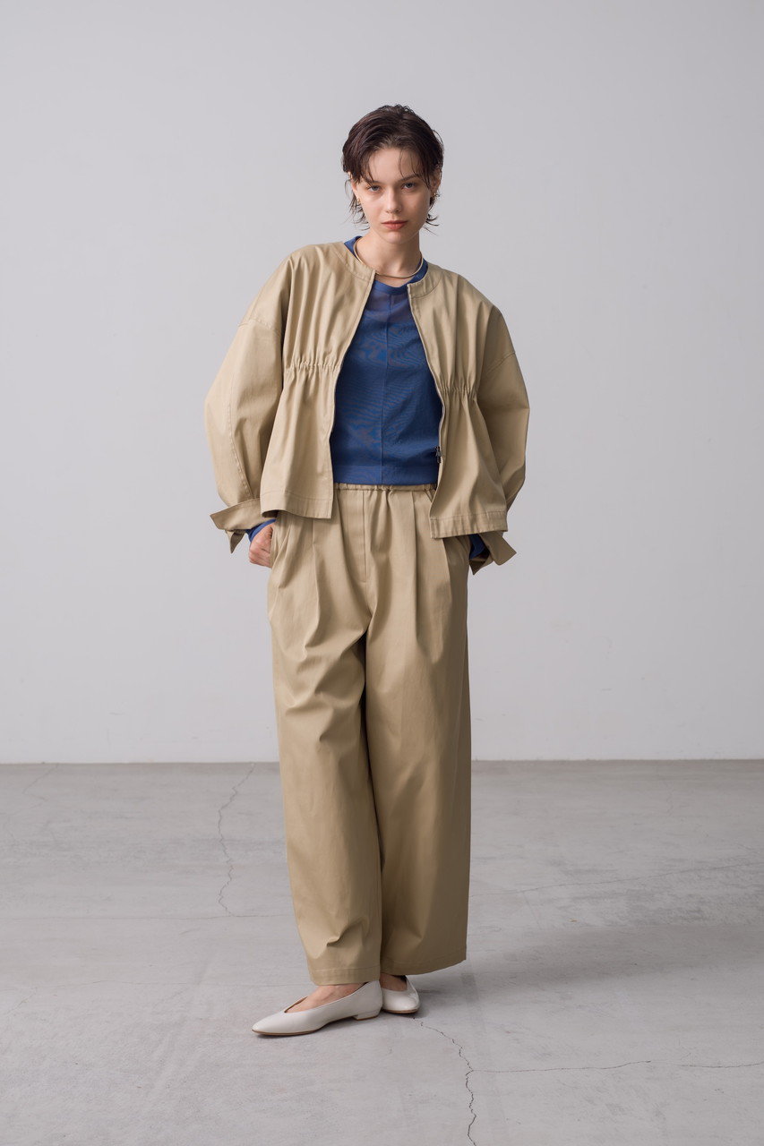 ebure エブール 40 ボタニカル リネン パンツ ebure/エブール｜新作