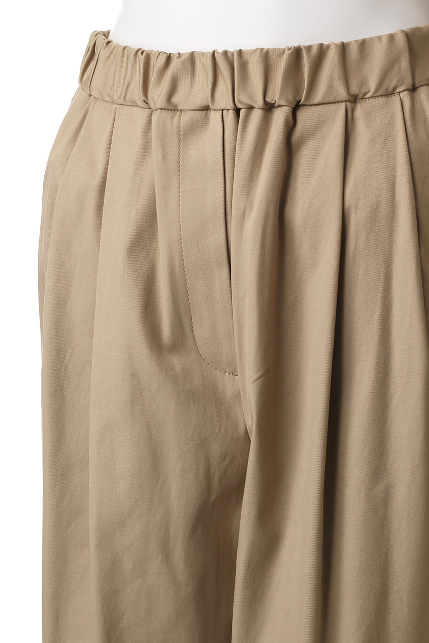 ebure(エブール)｜【店舗限定】ハイカウントチノ タックパンツ