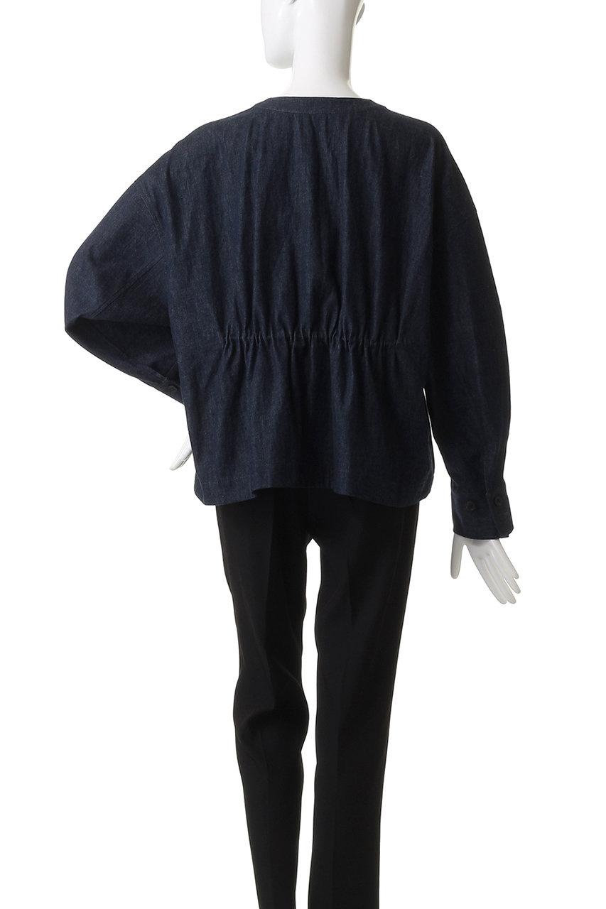 ebure(エブール)｜【店舗限定】スラブデニム ギャザージャケット