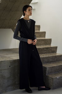 ebure(エブール)｜ソフトウールモクロディ クルーネックプルオーバー