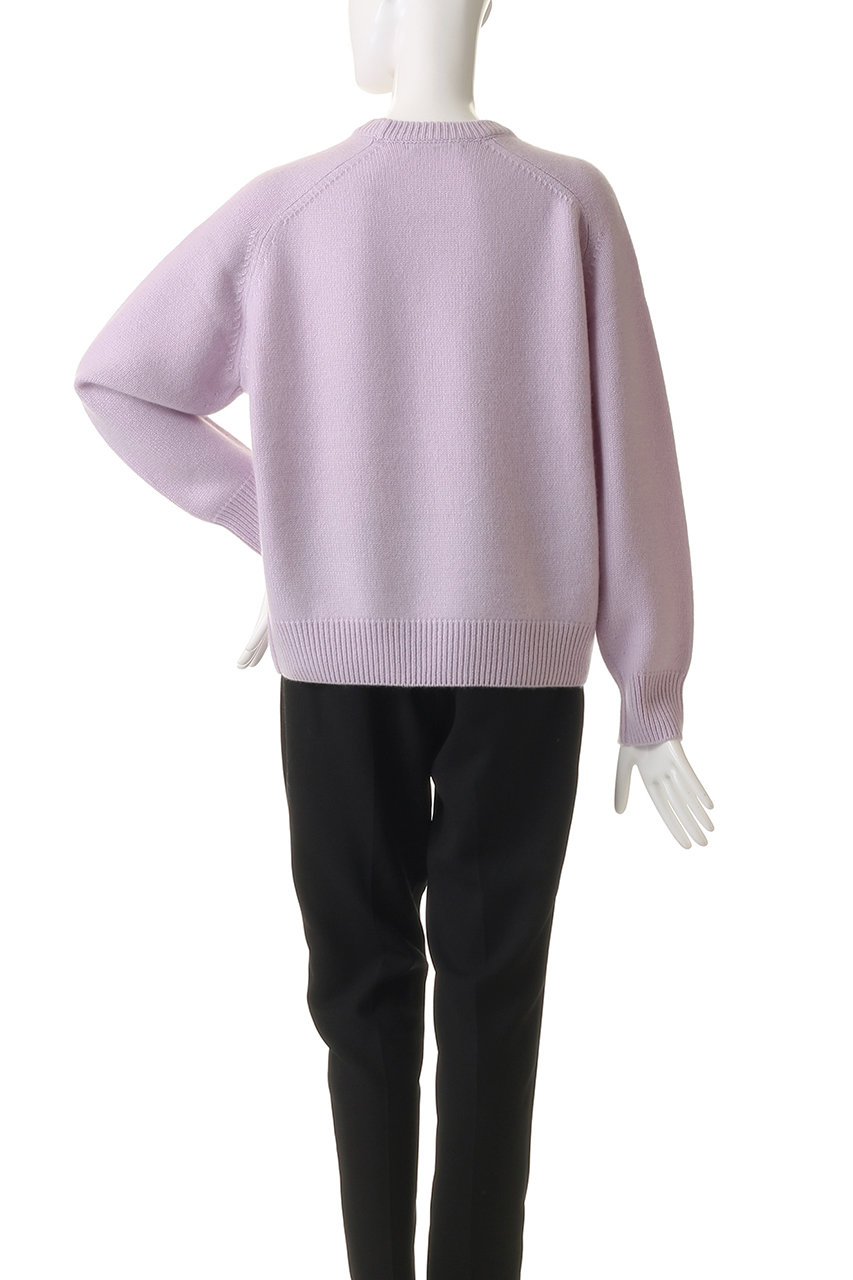 ebure(エブール)｜ローゲージカシミア クルーネックプルオーバー