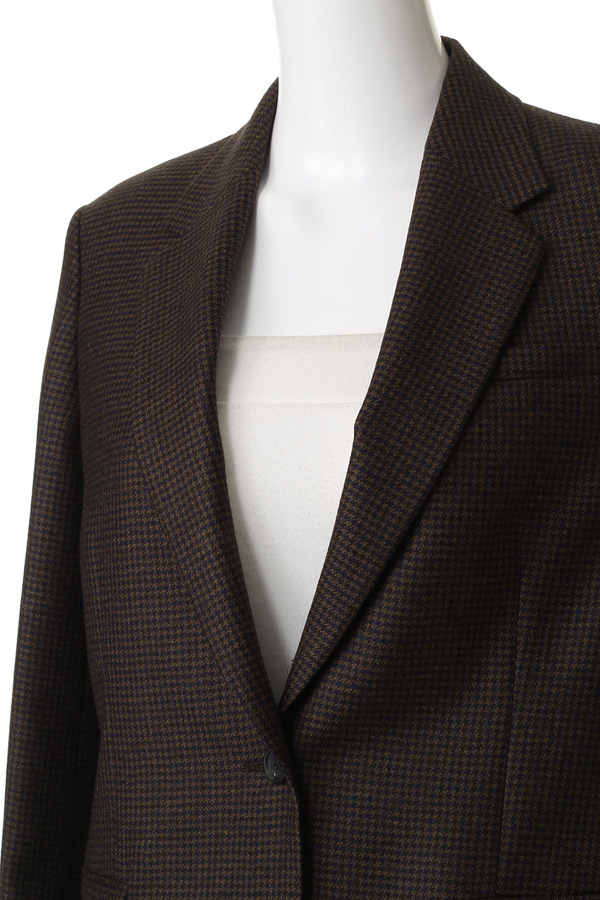 ebure(エブール)｜ハウンドトゥース 2釦シングルジャケット