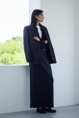 エブール黒のダブルジャケット ebure｜エブールのジャケット通販｜ELLE SHOP (エル・ショップ)