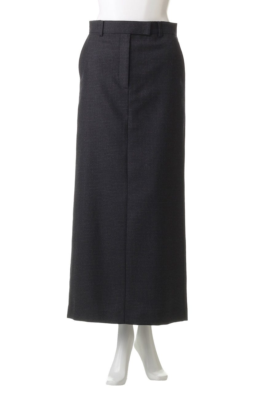 ebure(エブール)｜ハウンドトゥース タイトスカート/ブラウン の通販