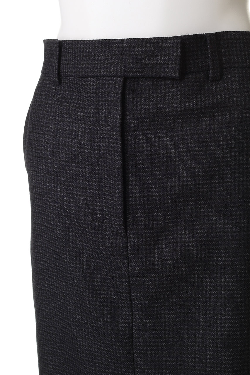 ebure(エブール)｜ハウンドトゥース タイトスカート/ブラウン の通販