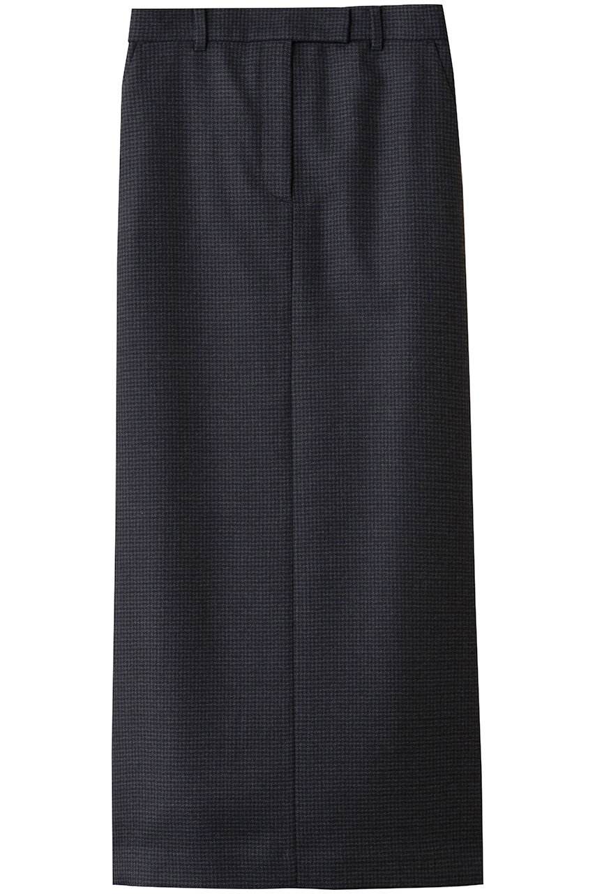 ebure ハウンドトゥース タイトスカート (グレー, 40) エブール ELLE SHOP