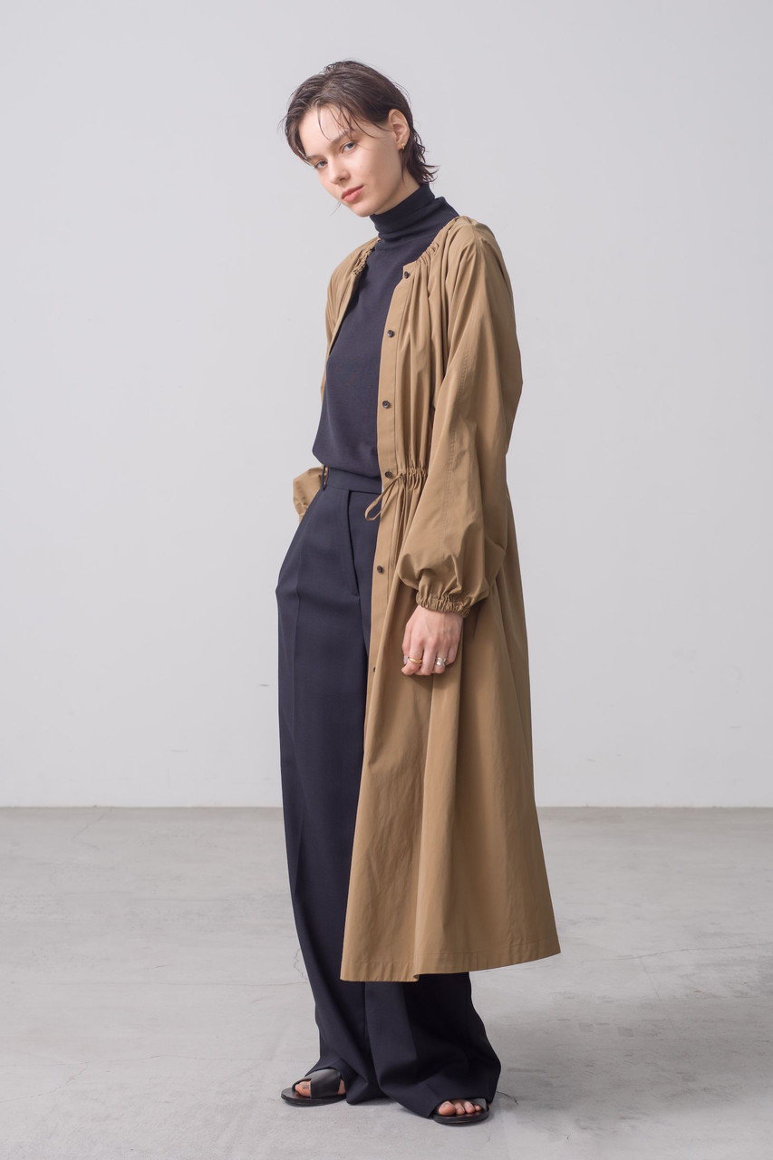 美品ebure(エブール)コート サイズ36 ebure(エブール)｜【店舗限定】ハイカウントライトタフタ ワンピース