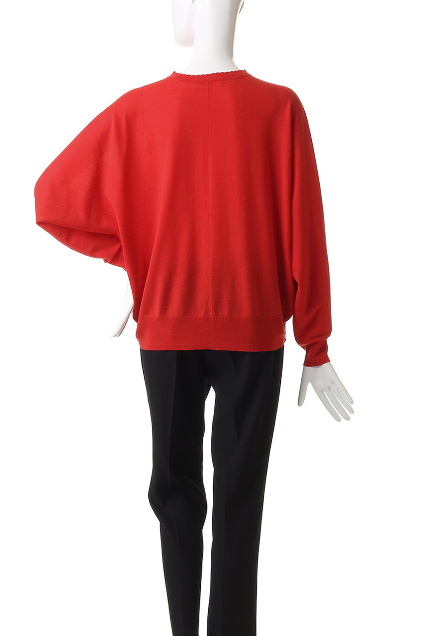 ebure(エブール)｜ソフトファインウール Vネックニットプルオーバー