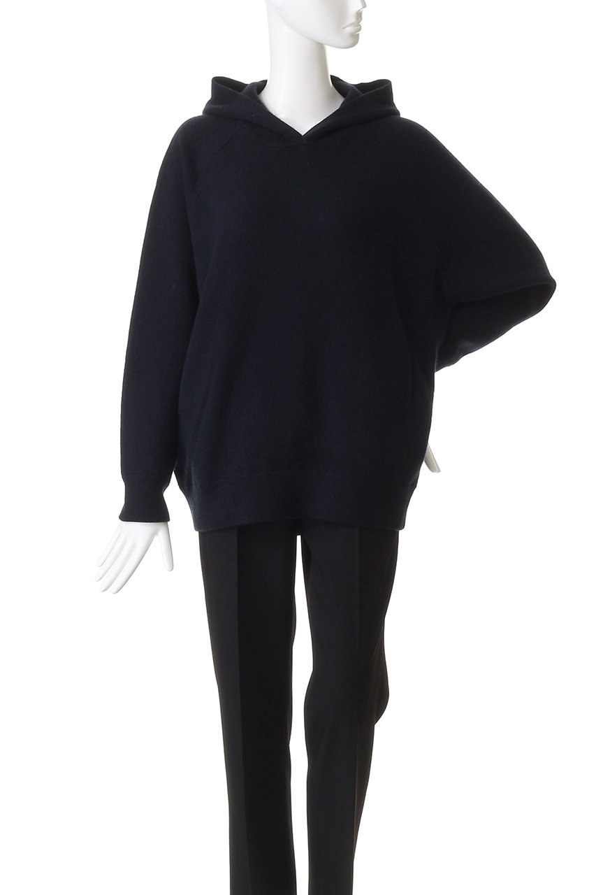 ebure 25AW ニュアンスニッティングカシミヤカーディガン ネイビー