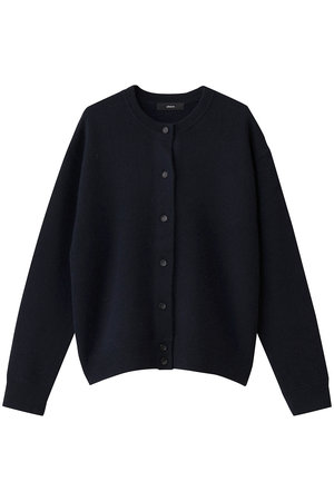 美品✳︎ebure エブール ケーブルニット Ｖネックカーディガン ブラック ebure｜エブールのカーディガン（ニット）通販｜ELLE SHOP (エル