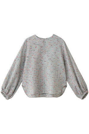 エブール/ebureのカラースラブシアー プルオーバーブラウス(110400/110403)