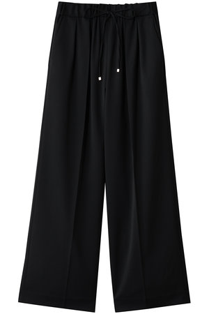 エブール/ebureのウールベネストレッチ イージーワイドパンツ