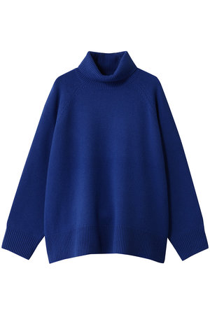 エブール/ebureのウールカシミアミドルゲージ タートルネックニットプルオーバー(110300/110301)