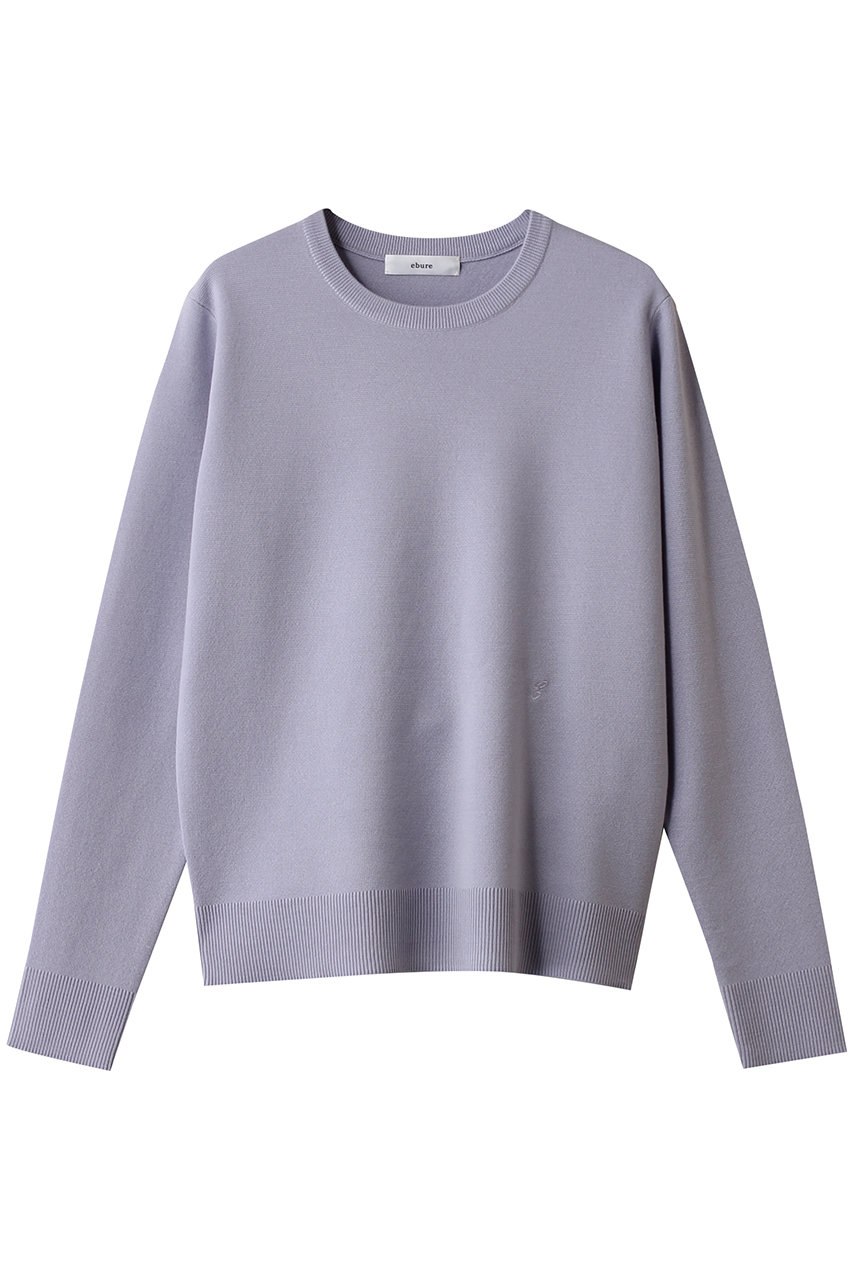 ハイゲージミラノリブ クルーネックニットプルオーバー