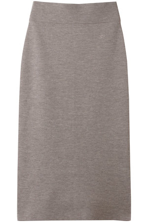 エブール/ebureのハイゲージミラノリブ Iラインニットスカート(110700/110702)