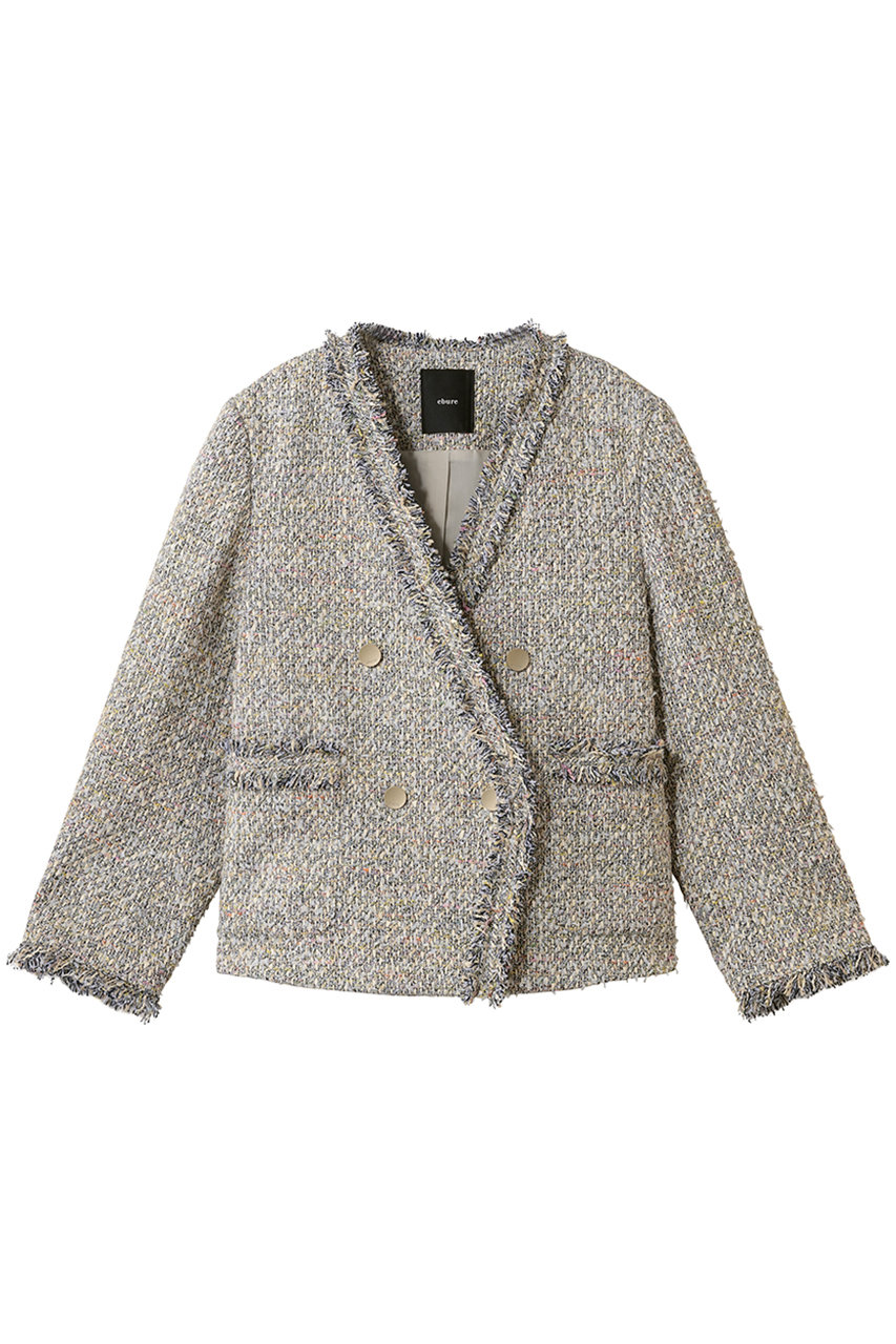 マルチツィード ダブルブレストジャケット