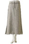 マルチツィード トラペーズスカート エブール/ebure