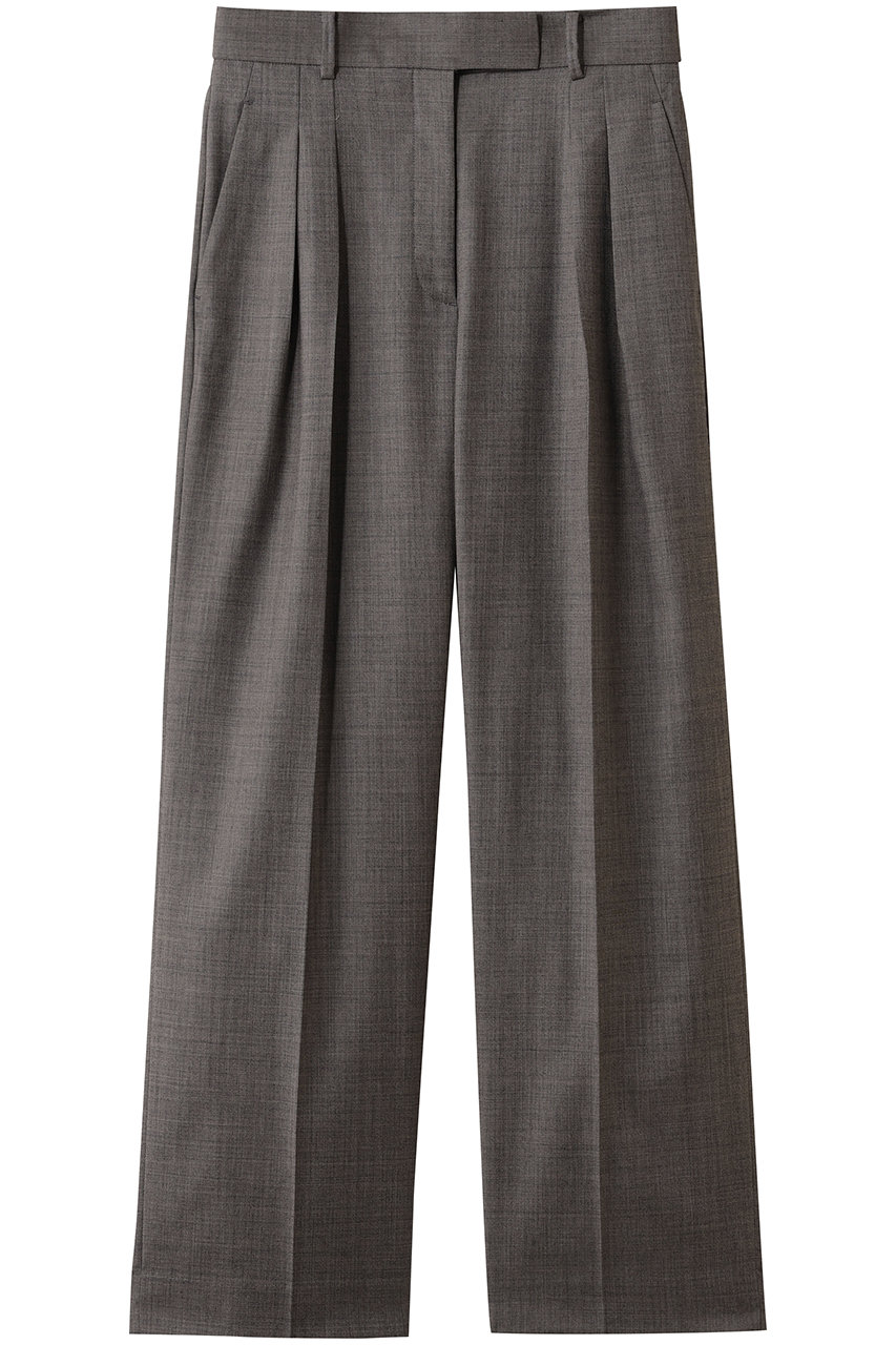 ドライシャンブレー タックパンツ