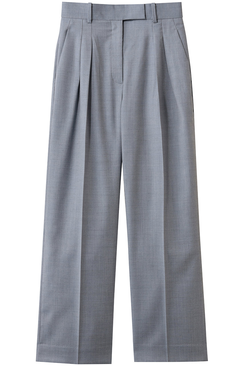 ドライシャンブレー タックパンツ