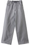 コンフォートデニム ワイドパンツ エブール/ebure ライトグレー