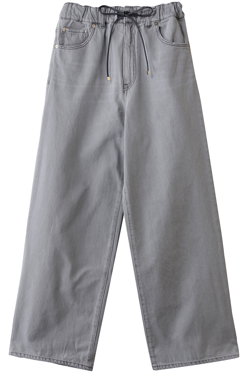 エブール/ebureの【予約販売】コンフォートデニム ワイドパンツ(ライトグレー/4310600336/26SSPT04)