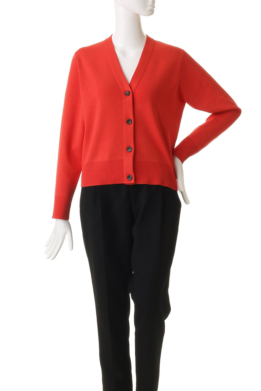 ebure(エブール)｜シルクコットンハイゲージ Vネックニット