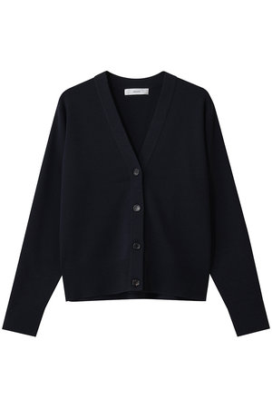 エブール/ebureの【1/16 0:00販売開始】シルクコットンハイゲージ Vネックニットカーディガン(110300/110303)