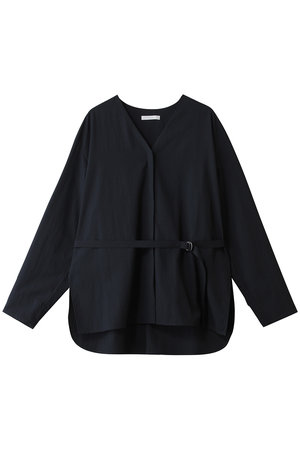 エブール/ebureの【店舗限定】リライムタイプライター ノーカラーブラウス(110400/110403)