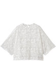 【店舗限定】ペイズリーラッセルレース プルオーバーブラウス