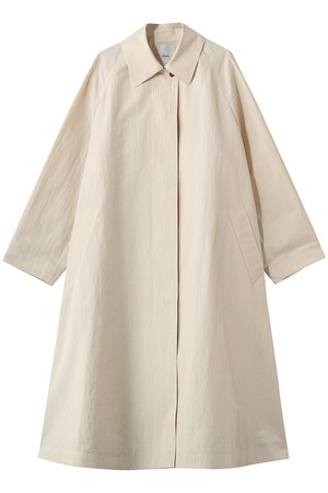 エブール/ebureのライトシュリンクコットン ステンカラーコート(110900/110903)