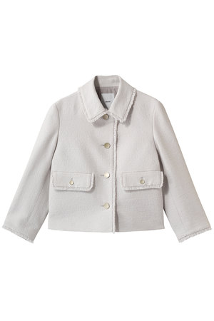 エブール/ebureの【2/13 0:00販売開始】ブークレツイード コンパクトジャケット(110800/110801)