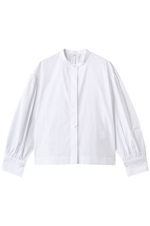 エブール/ebureの【2/13 0:00販売開始】ジェームスコットン バンドカラー長袖シャツ(110400/110403)