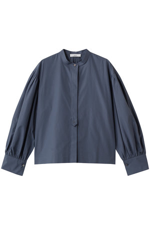 エブール/ebureの【2/13 0:00販売開始】ジェームスコットン バンドカラー長袖シャツ(110400/110403)