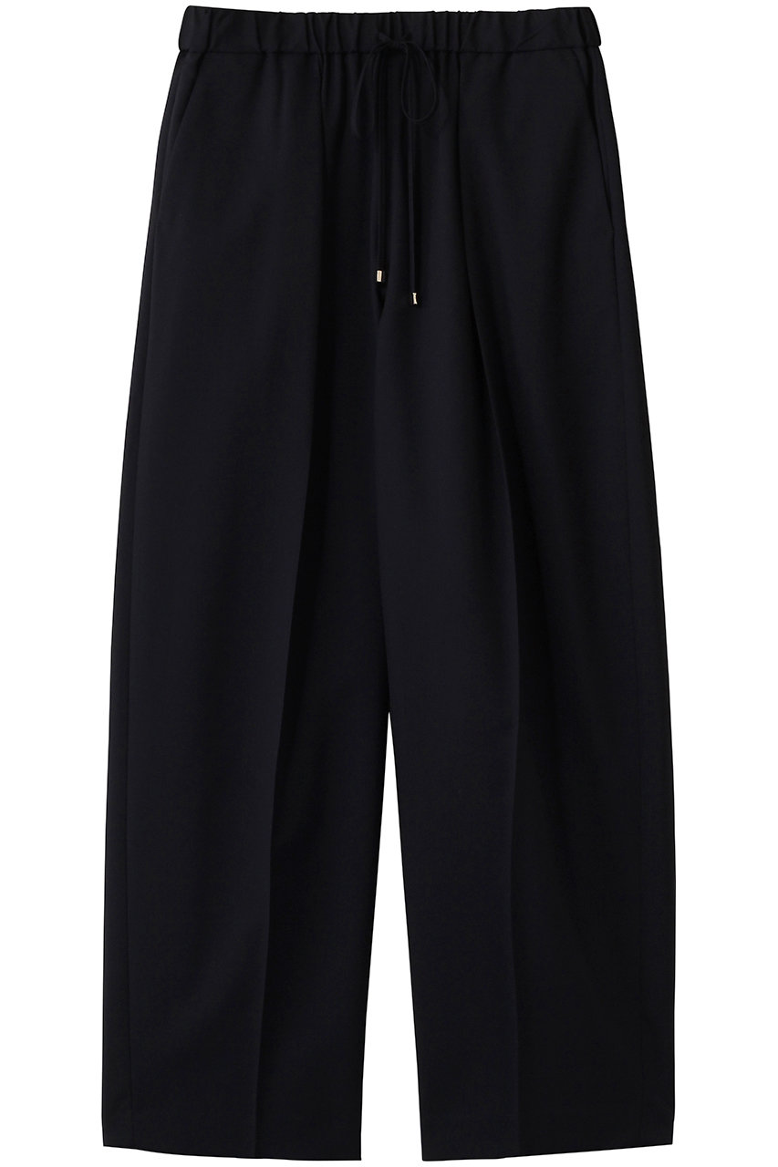 エブール/ebureの【2/13 0:00販売開始】ドライトロピカル イージーバレルパンツ(ネイビー/4310600590/26SSPT08)