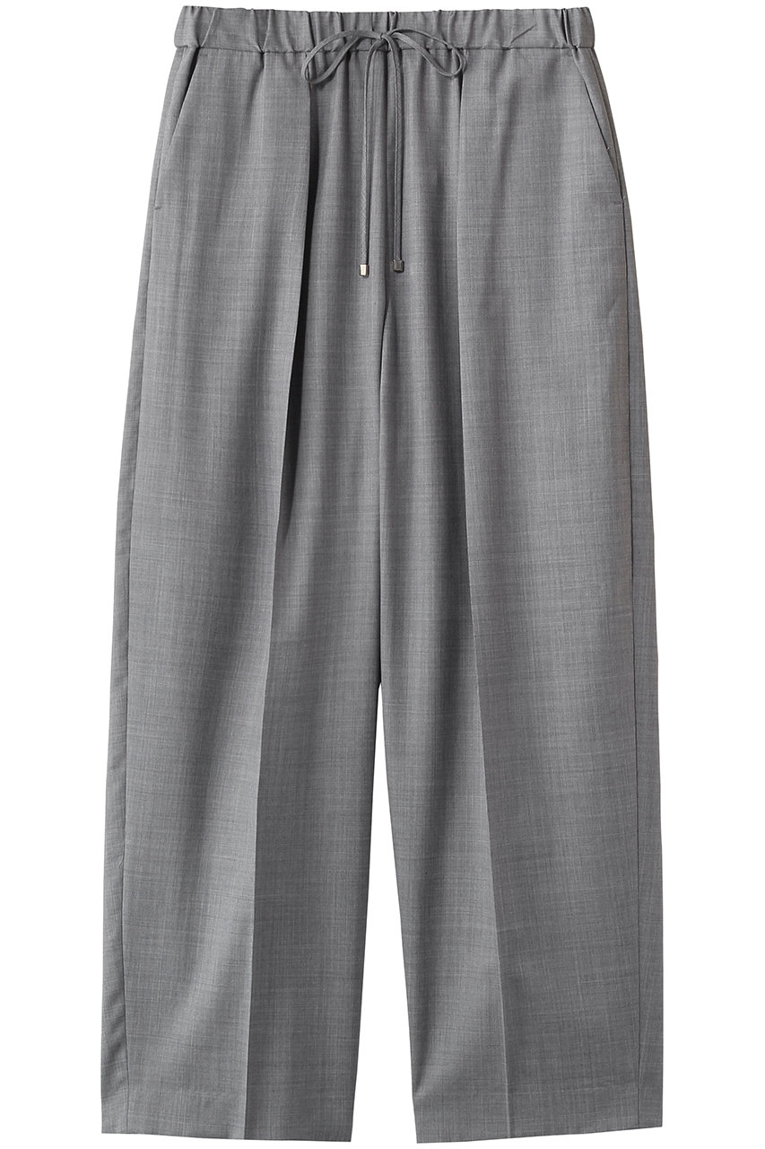 エブール/ebureの【2/13 0:00販売開始】ドライトロピカル イージーバレルパンツ(グレー/4310600590/26SSPT08)