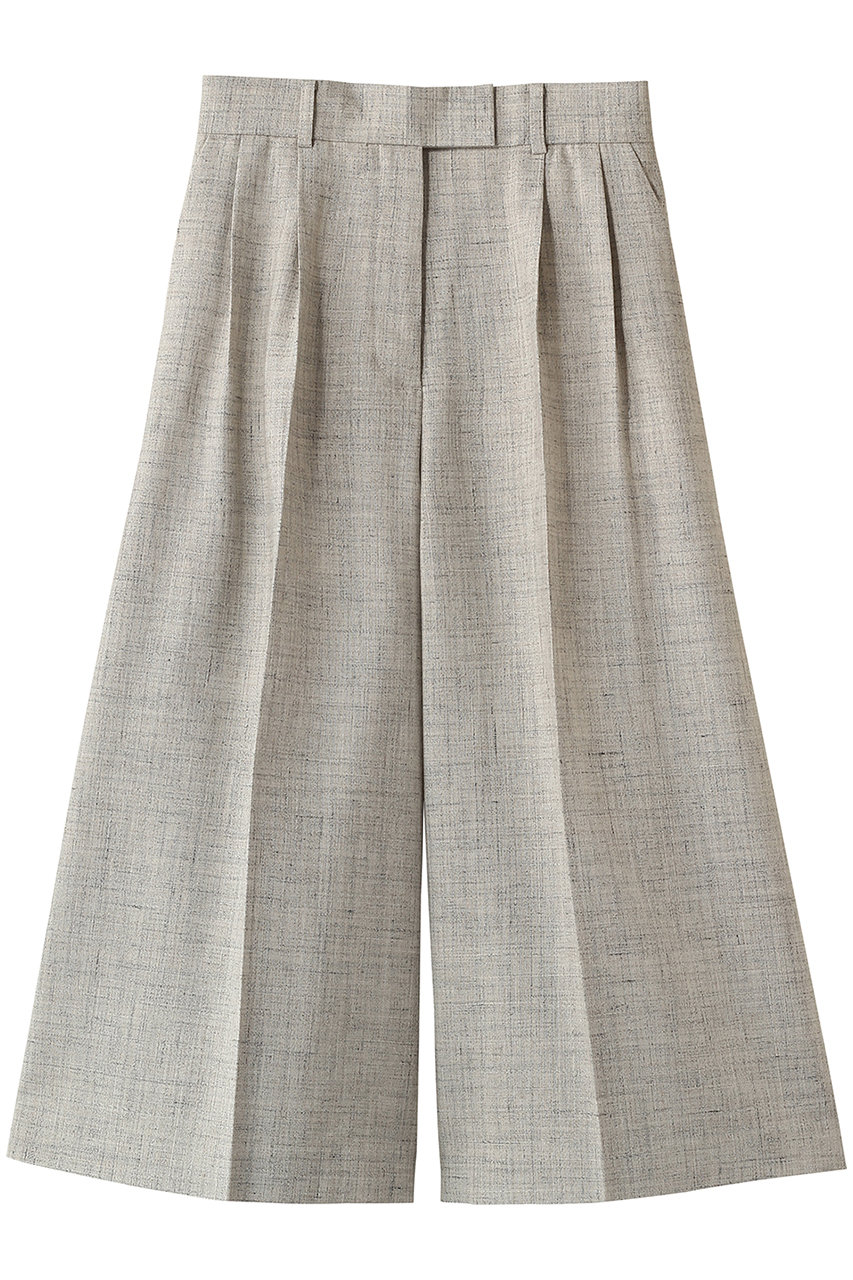 エブール/ebureの【3/6 0:00販売開始】フラックメランジ キュロットパンツ(ライトベージュ/4310600661/26SSPT11)