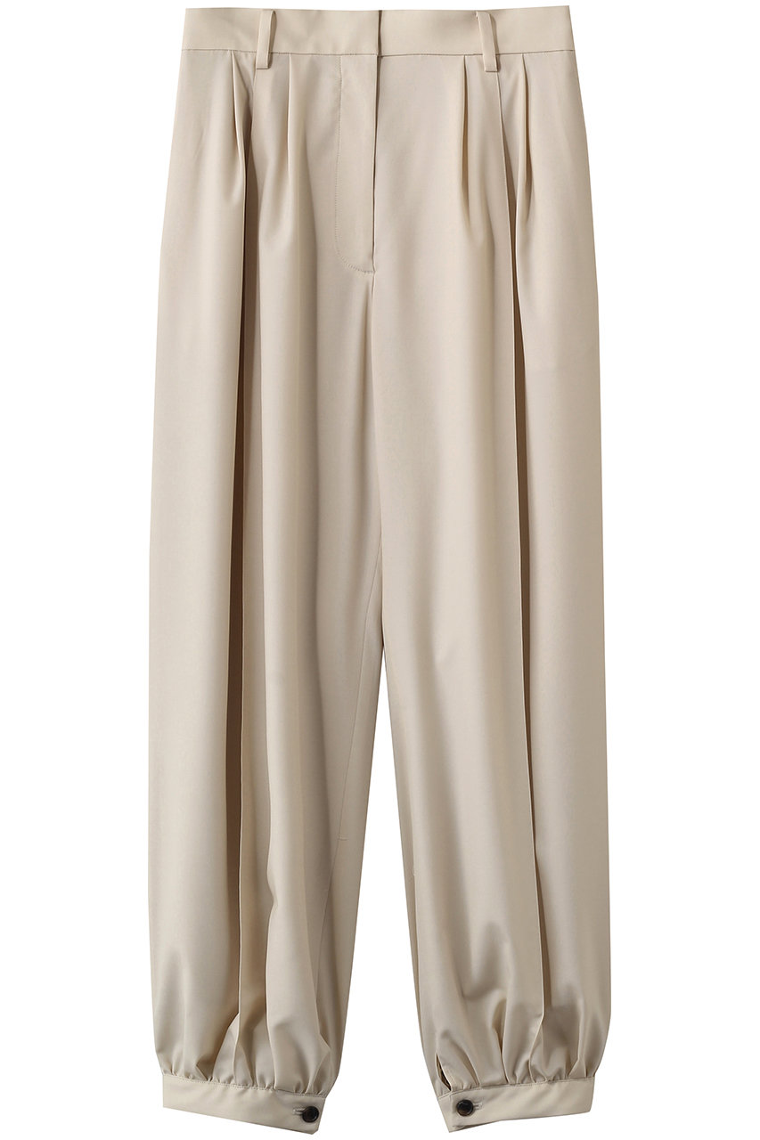 エブール/ebureの【3/6 0:00販売開始】ライトトロピカルウール ボリュームパンツ(アイボリー/4310600592/26SSPT14)