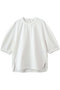ソフトツイストポンチ ボリュームスリーブカットソー エブール/ebure ホワイト