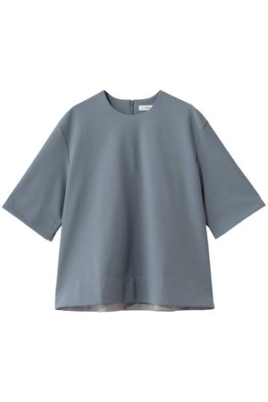 エブール/ebureの【3/20 0:00販売開始】ソフトツイストポンチ バイカラースリーブTブラウス(110400/110402)