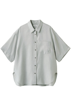 エブール/ebureの【3/6 0:00販売開始】リネンアセテート 半袖シャツ(110400/110402)