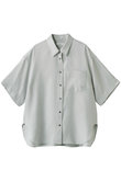 リネンアセテート 半袖シャツ エブール/ebure