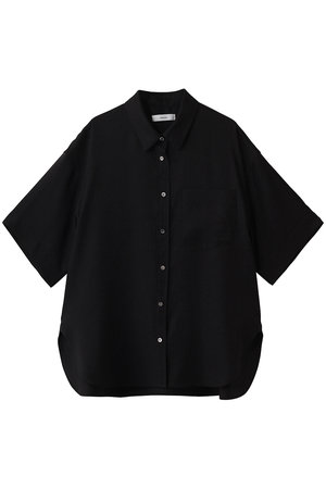 エブール/ebureの【3/6 0:00販売開始】リネンアセテート 半袖シャツ(110400/110402)