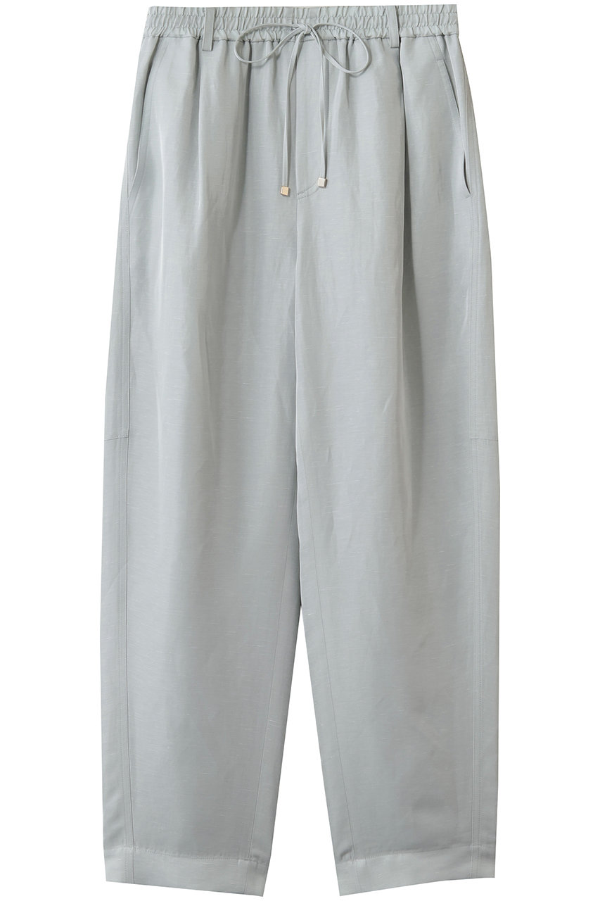 エブール/ebureの【予約販売】リネンアセテート イージーバレルパンツ(ライトグリーン/4310600611/26SSPT16)