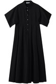 リネンアセテート ハンカチーフスリーブワンピース