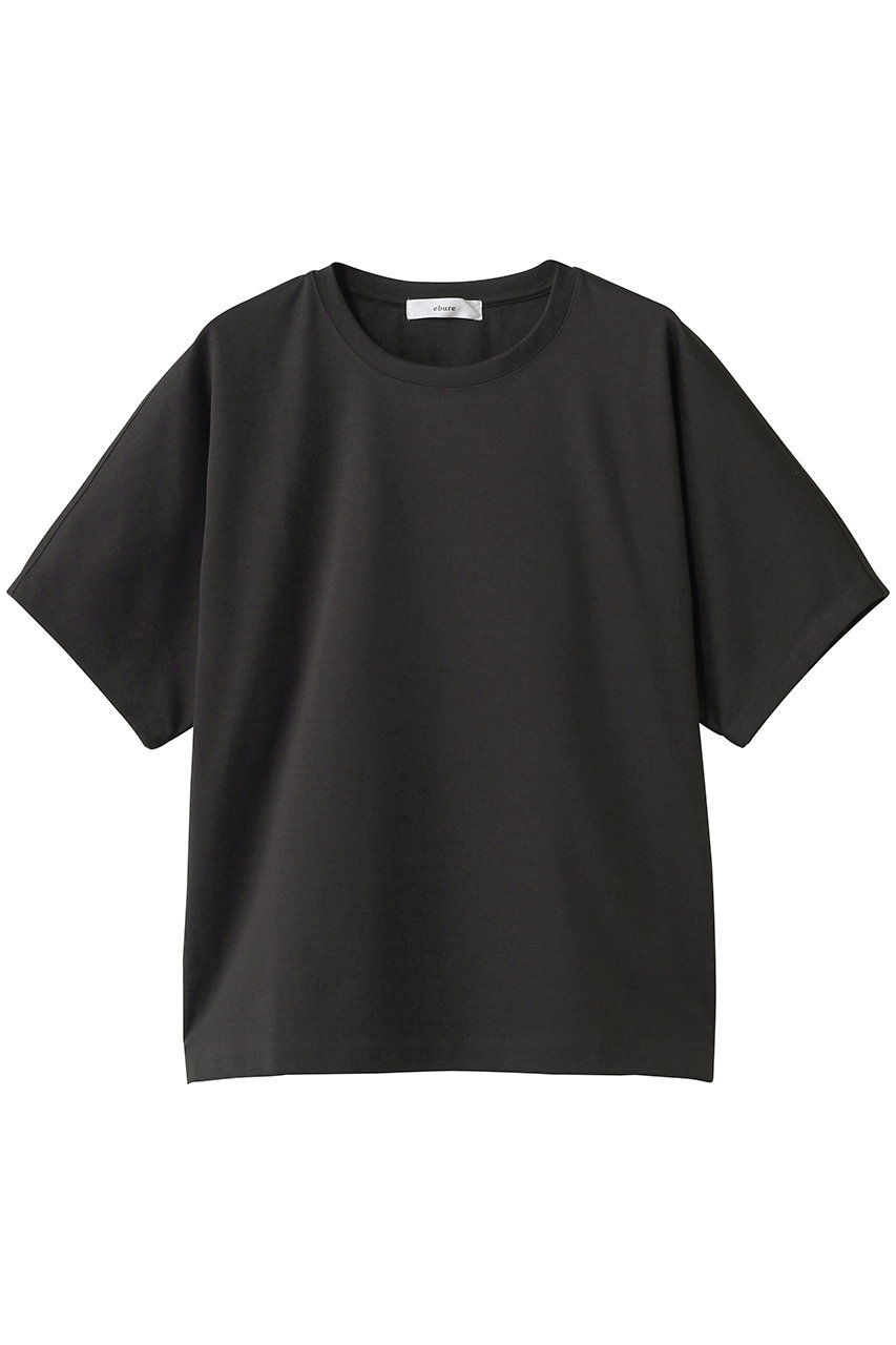 エブール/ebureの【予約販売】スーピマコットンスタンダード クルーネックカットソー(ダークグレー/9910900447/ebcs15)
