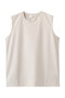 【予約販売】スーピマコットンスタンダード ノースリーブトップス エブール/ebure ベージュ