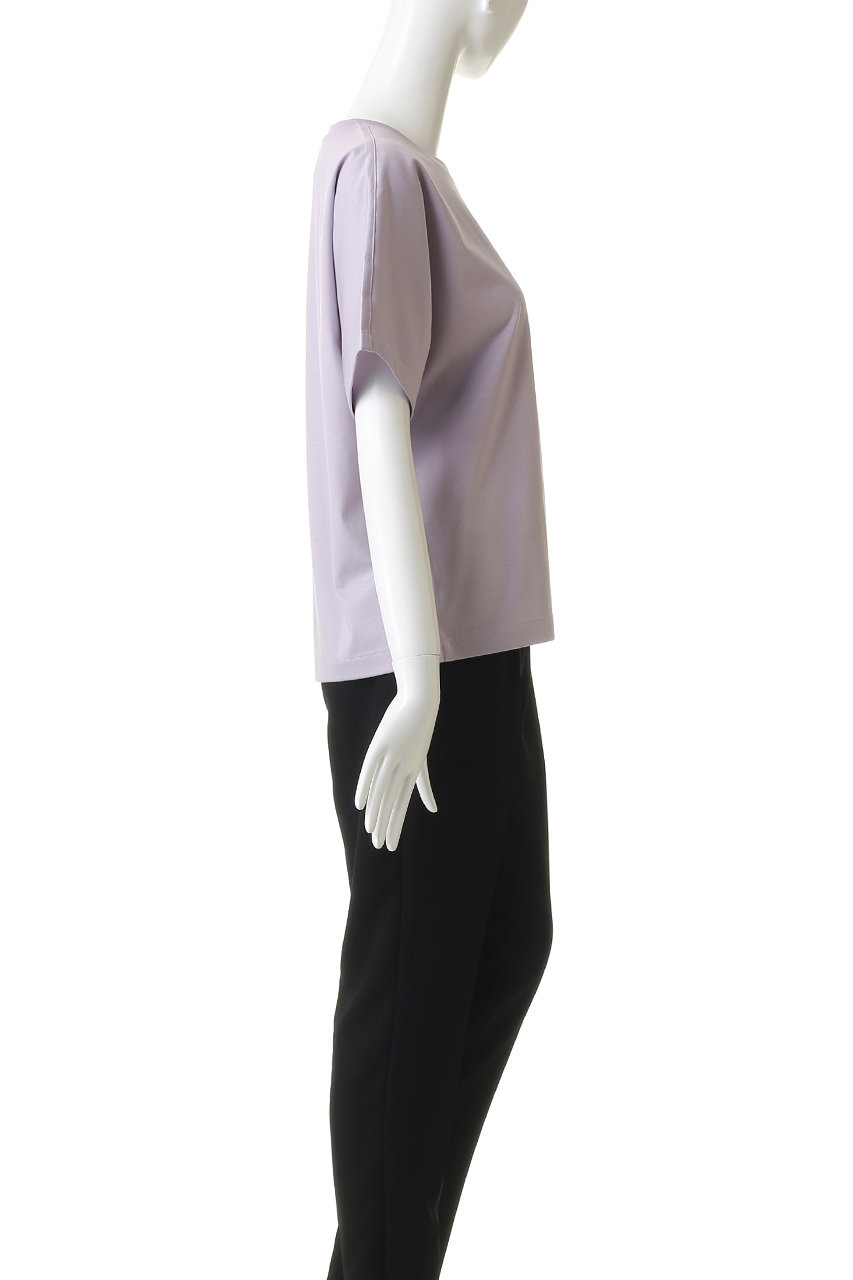 ebure クルーネックカットソー ebure(エブール)｜【ELLESHOP限定】ピュアオーガニックバイオ クルー