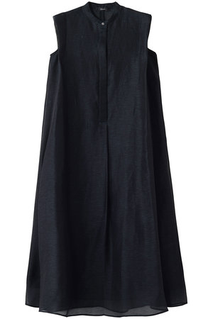 エブール/ebureの【4/3 0:00販売開始】リネンシルクシアー オーガンジーワンピース(110500/110503)