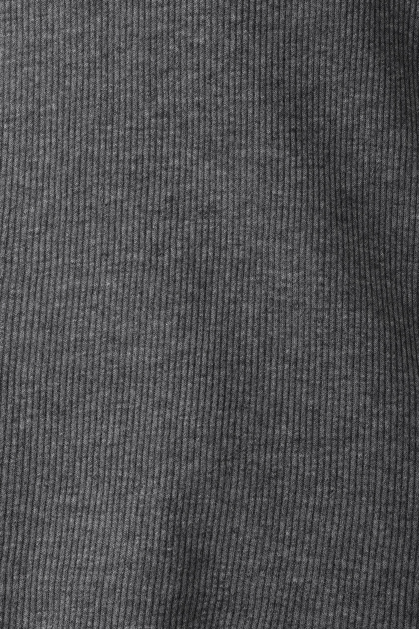 【美品】  ebure / エブール | クリアコンパクト カノコ ノースリーブ カットソー | 38 | グレー | レディース ebure - 【美品】 ebure / エブール | クリアコンパクト カノコ