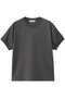 【ebure×Ron Herman】ニットパーツコットンポンチ Tシャツ エブール/ebure ダークグレー
